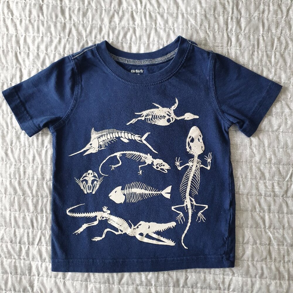 Carter's Boys Blue Short Sleeve Tee in Size 18 Months